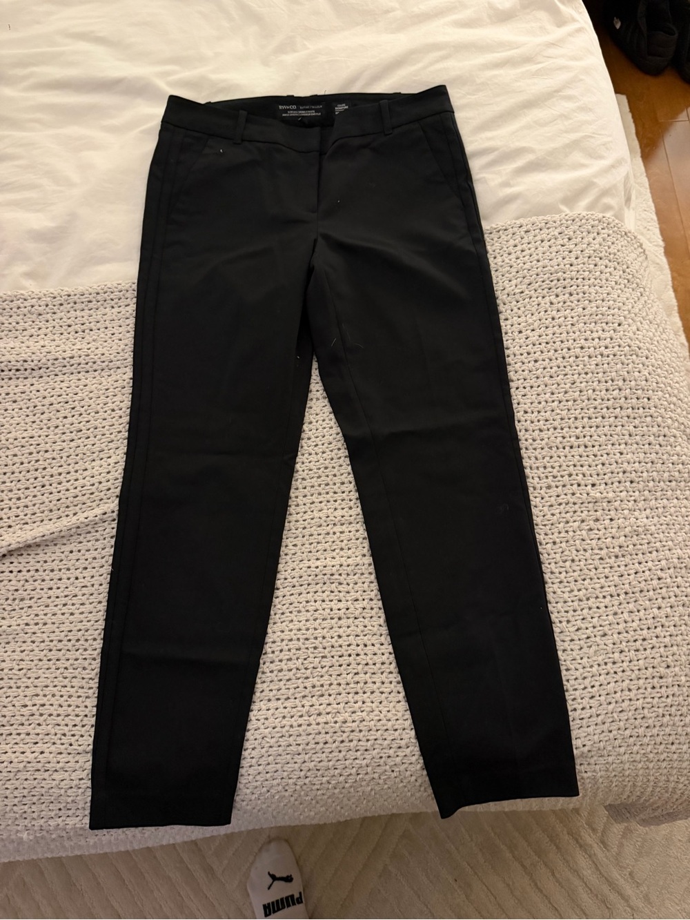 Black Women’s Slim Dress Pants RW&CO